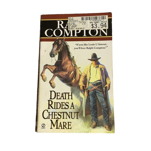 Death Rides a Chestnut Mare by Ralph Compton - Picture 1 of 2